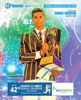 Observer-Mobitel School Cricketer of the Year Awards 2020 Special Supplement